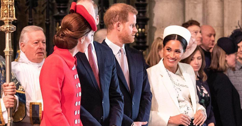 Meghan, Kate and Harry