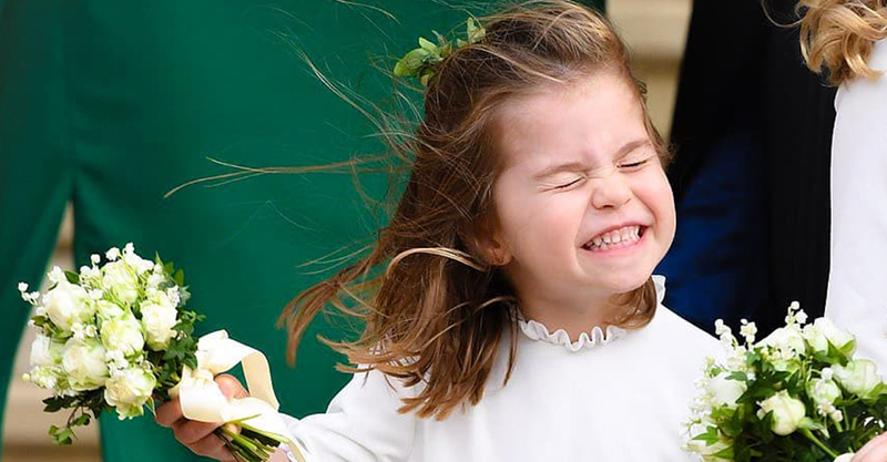 The 12 best photos of Prince George and Princess Charlotte at Eugenie's ...