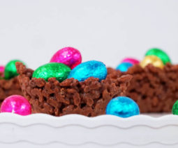 Chocolate Easter nests recipe - feature
