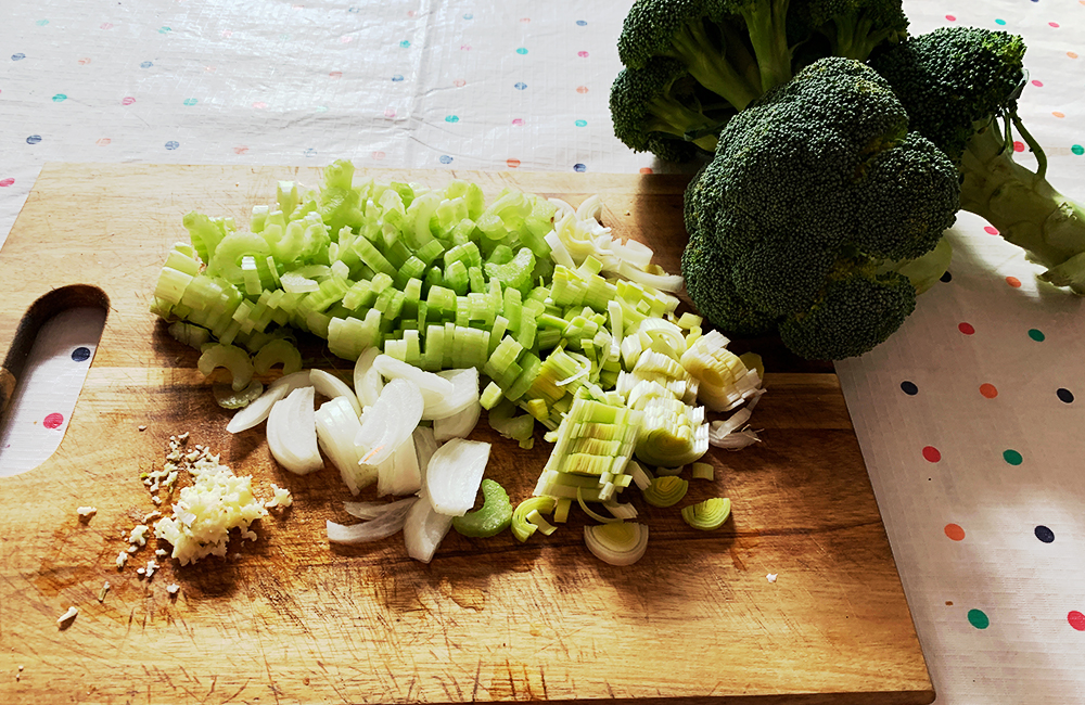 Healthy Green Gobblin' Broccoli Soup Recipe