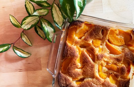 Mix and bake peach pie recipe