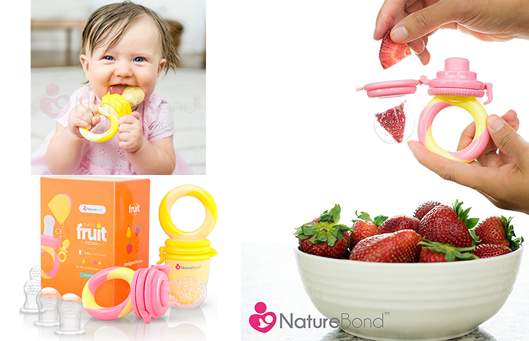 Nature Bond baby teether and feeder
