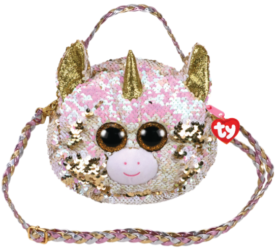beanie baby unicorn purse