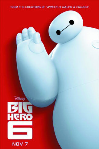 Movie poster for Big Hero 6