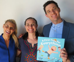 Tiff Hall and Ed Kavalee with their new picture book for kids