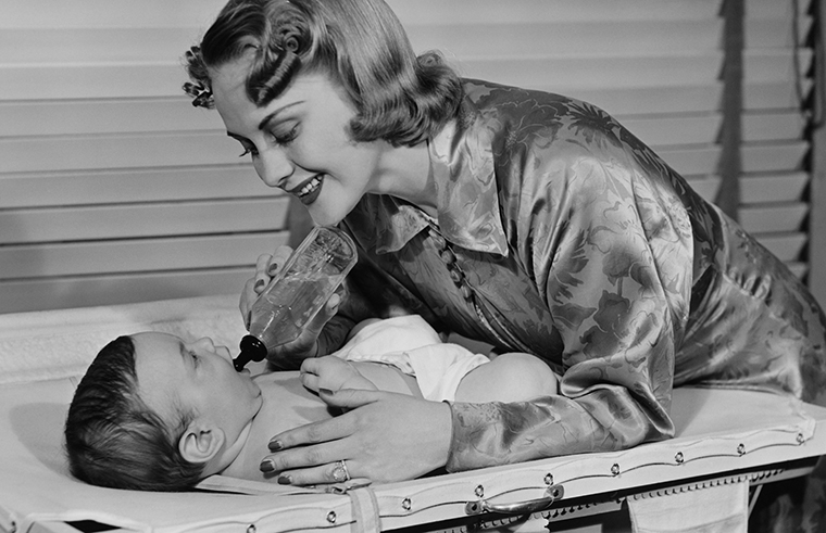How did non-breastfeeding mums feed their babies before formula was  invented?