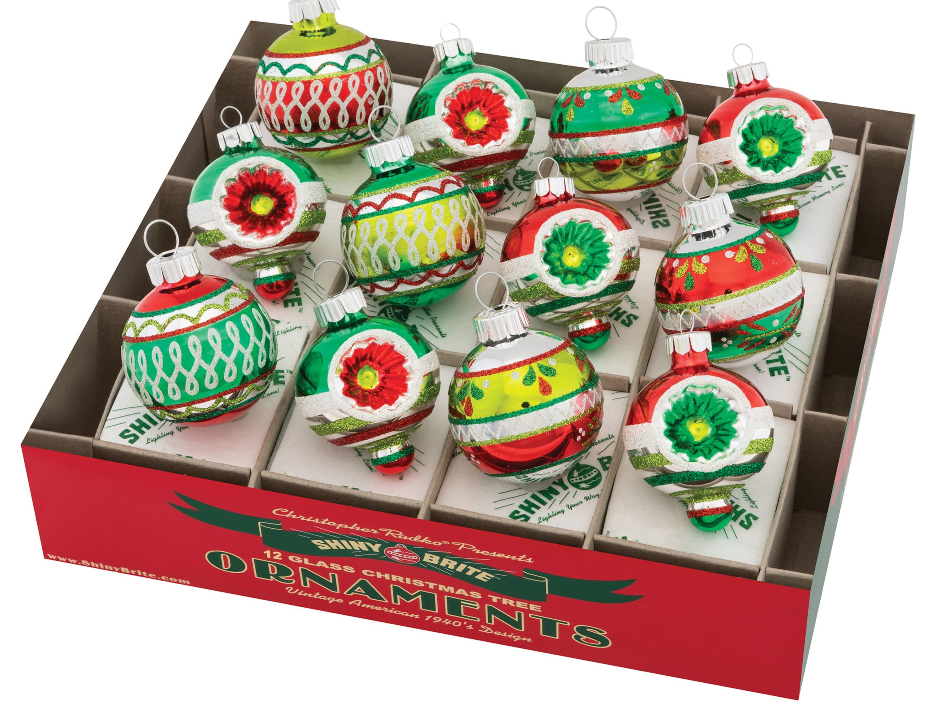 box of ornaments