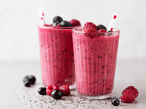 MamaCare berry smoothie 