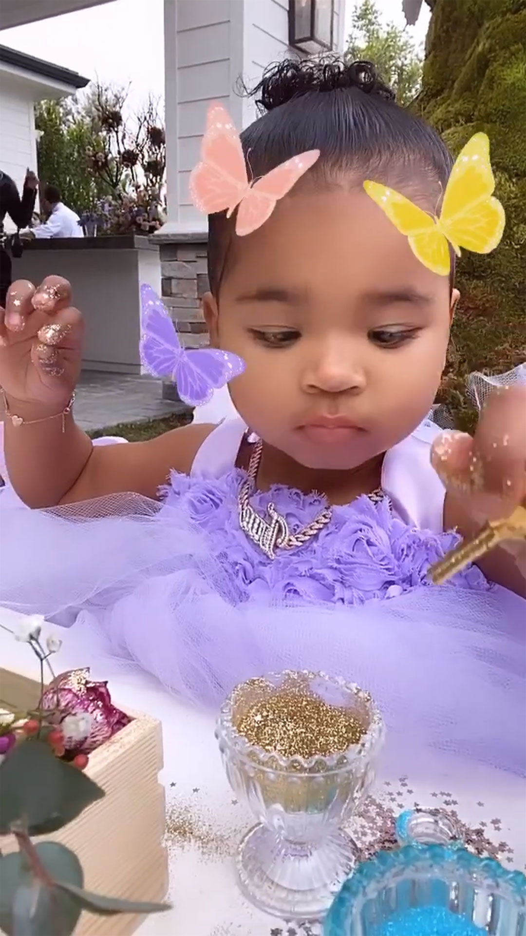Kylie Jenner and Travis Scott throw Stormi epic butterfly-themed ...