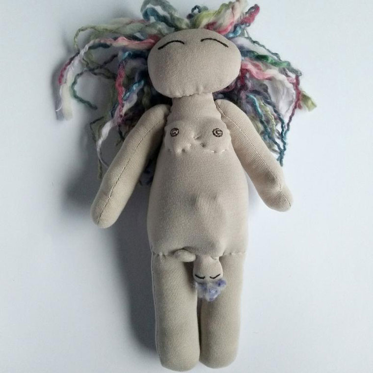 Birthing doll - ETSY image