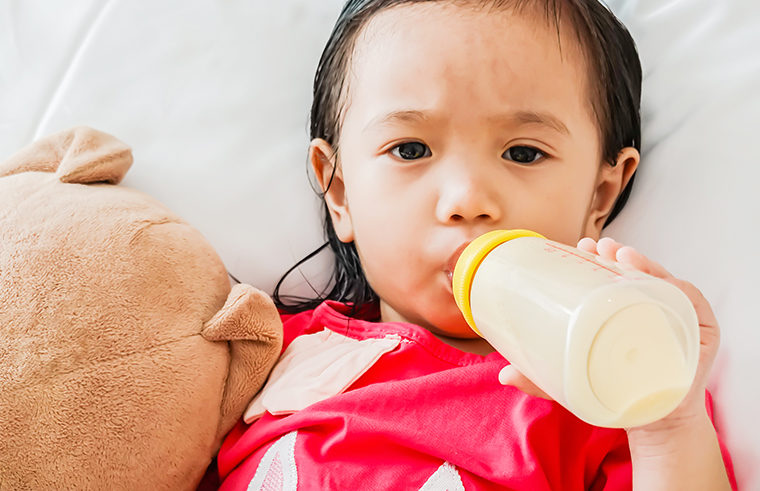 Using a bottle like a dummy? How to cure your toddler of their bottle  obsession