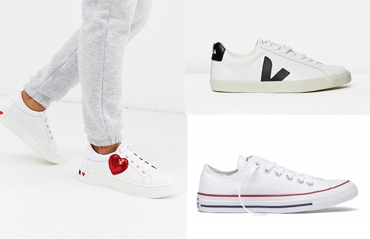 Kick it with the kids: 8 of the freshest white sneakers for busy mums