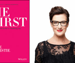 Author Kate Christie and her book Me First