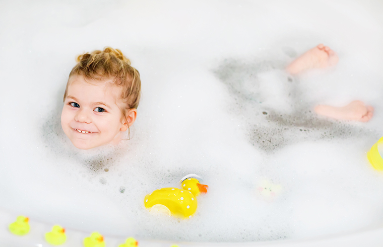 No more tears: How to wash your toddler's hair without the meltdown