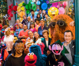The cast of Sesame Street's 50th Season