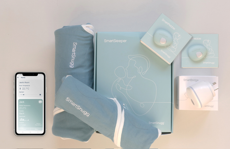 SmartSnugg - baby monitoring sleeping bag system