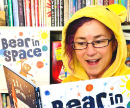Author Deborah Abela reading her book Bear in Space