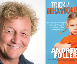 Psychologist and author Andrew Fuller and his book Tricky Behaviours