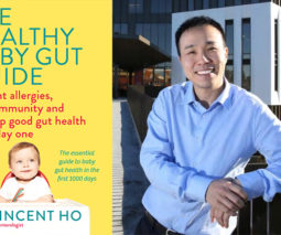 Dr Vincent Ho and his book The Healthy Baby Gut Guide