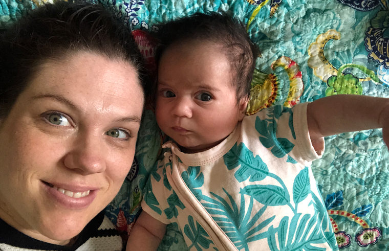 Jessica Mudditt with daughter Claire - Snoo review