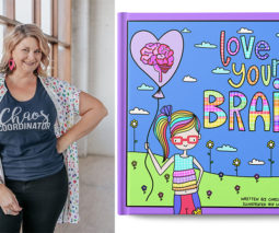 Child behaviour expert Chrissie Davies and her book Love Your Brain
