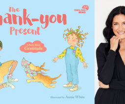 Smiling Mind co founder Jane Martino and her book The Thank You Present