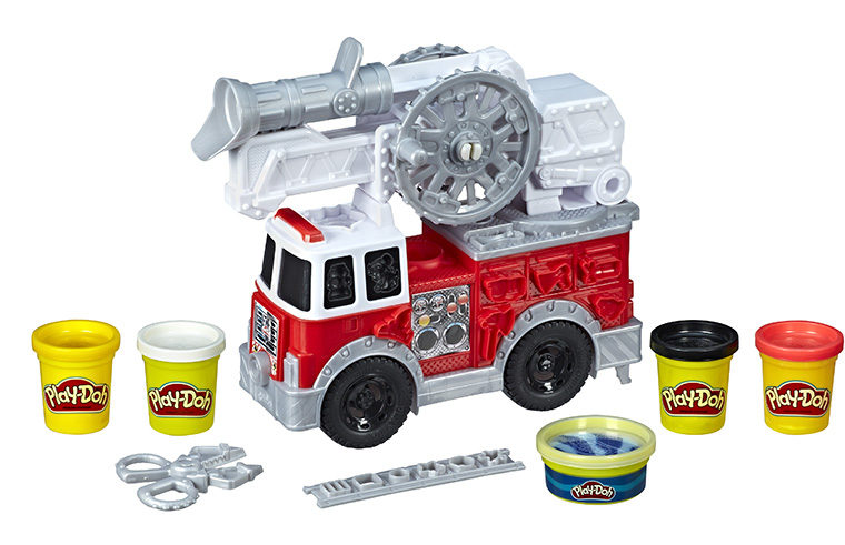 Play-Doh fire truck set