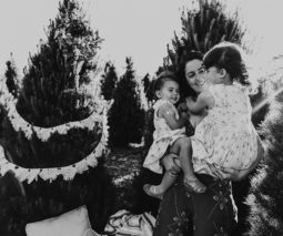 Photographer Sarah Fowler and her daughters