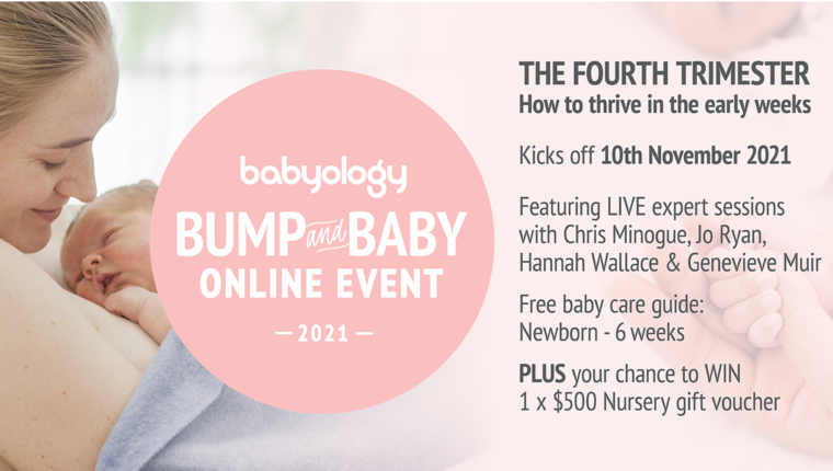 Bump and Baby online event promo image